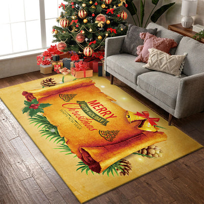 Christmas Themed Interior Decorative Carpet