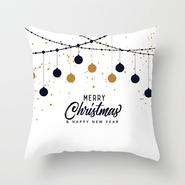Christmas Words Christmas Pillow Cover