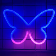 LED Neon Clouds Lightning Notes