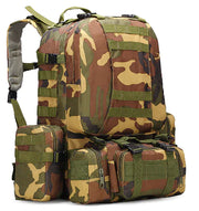 Camouflage Tactical Hiking Backpack for Outdoors