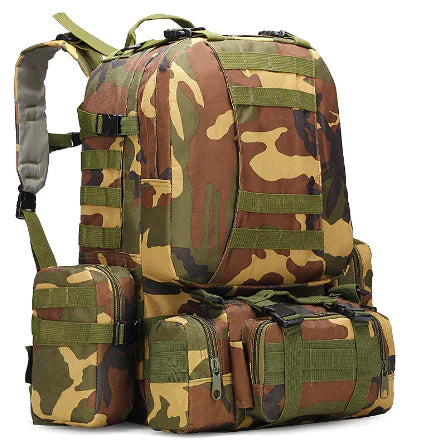 Camouflage Tactical Hiking Backpack for Outdoors