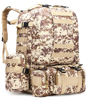 Camouflage Tactical Hiking Backpack for Outdoors