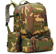 Camouflage Tactical Hiking Backpack for Outdoors
