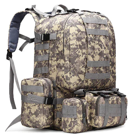 Camouflage Tactical Hiking Backpack for Outdoors