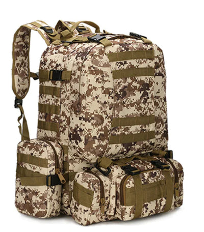 Camouflage Tactical Hiking Backpack for Outdoors
