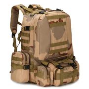 Camouflage Tactical Hiking Backpack for Outdoors