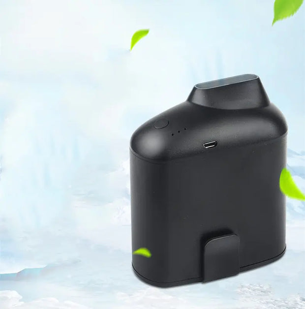 Portable USB Rechargeable Waist Fan for Outdoors