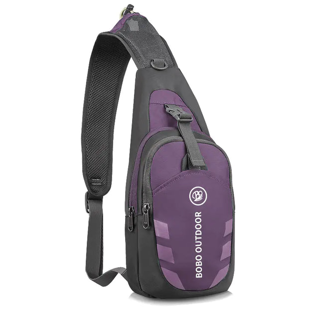 Waterproof Polyester Sports Chest Bag for Outdoors