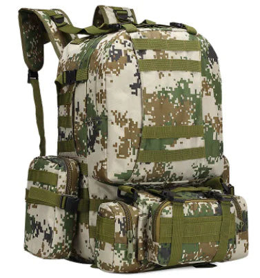 Camouflage Tactical Hiking Backpack for Outdoors