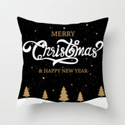 Christmas Words Christmas Pillow Cover