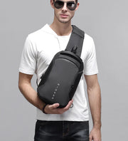 Durable Breathable Men's Crossbody Bag for Outdoors