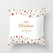 Christmas Words Christmas Pillow Cover