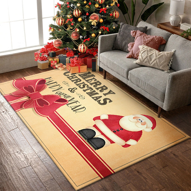 Christmas Themed Interior Decorative Carpet