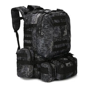 Camouflage Tactical Hiking Backpack for Outdoors