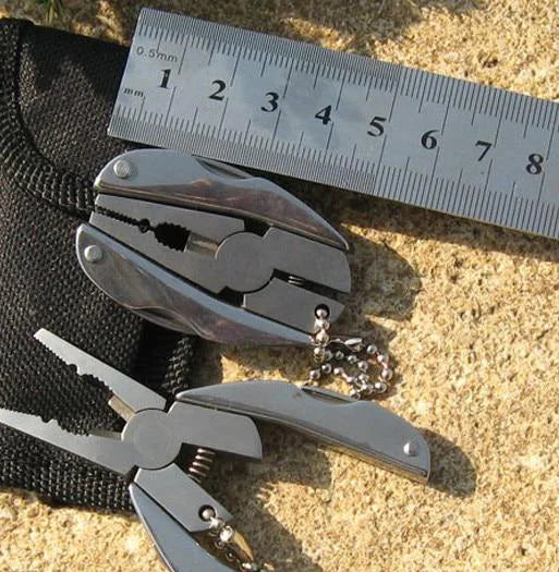 Mini Multi-Functional Folding Pliers for Outdoors