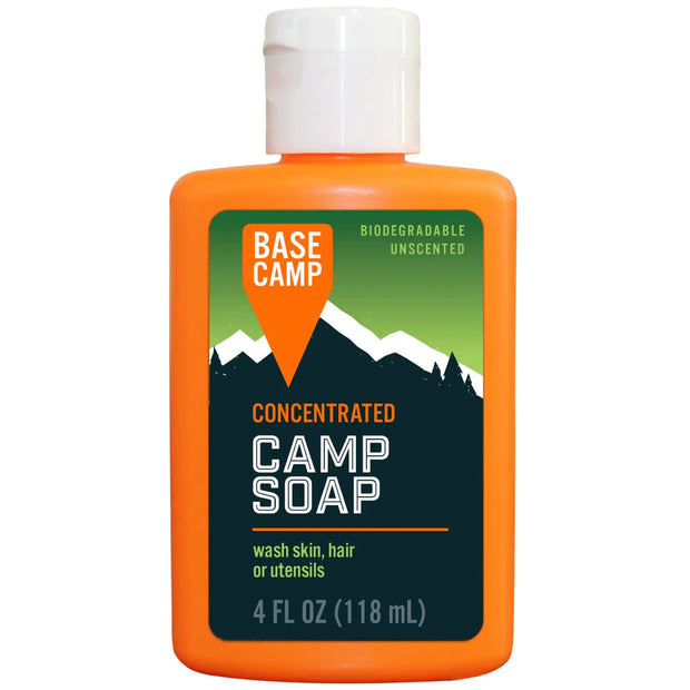 DEAD DOWN WIND Multipurpose Environmentally Safe Concentrated Scent Free Hunting Camp Soap (4 oz) – Scent Eliminating Liquid Soap – Durable Hunting Scent Eliminators – Advanced Hunting Gear