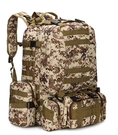 Camouflage Tactical Hiking Backpack for Outdoors