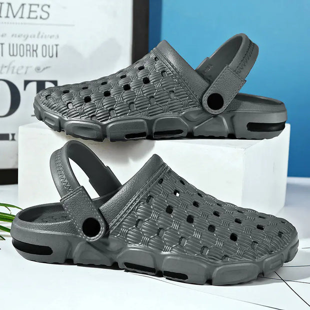 Personalized Sandals and Slippers for Couples Outdoors